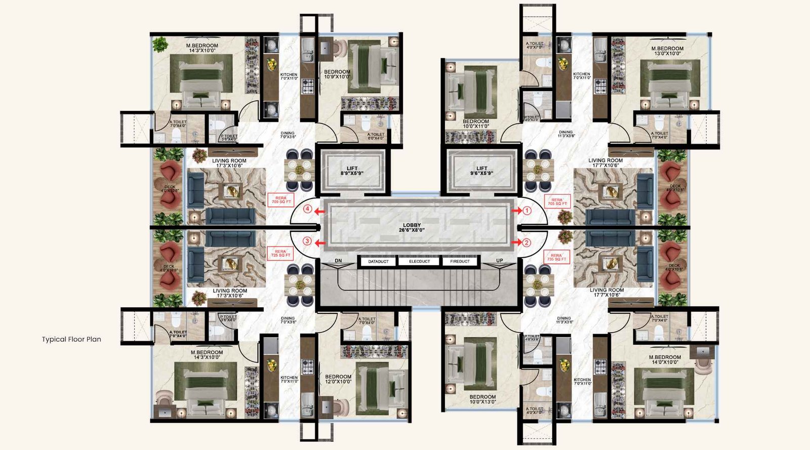 HS-Pratap-Bhavan-Typical-Floor-Plan